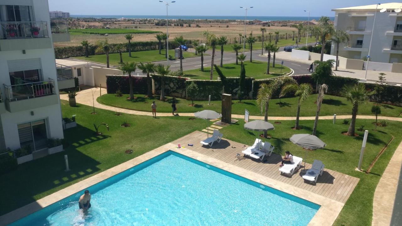 Apartamento Casabay Appart Vue Sur Piscine Sidi Rahal  Exterior foto