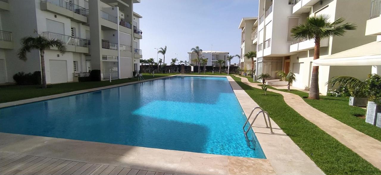 Apartamento Casabay Appart Vue Sur Piscine Sidi Rahal  Exterior foto