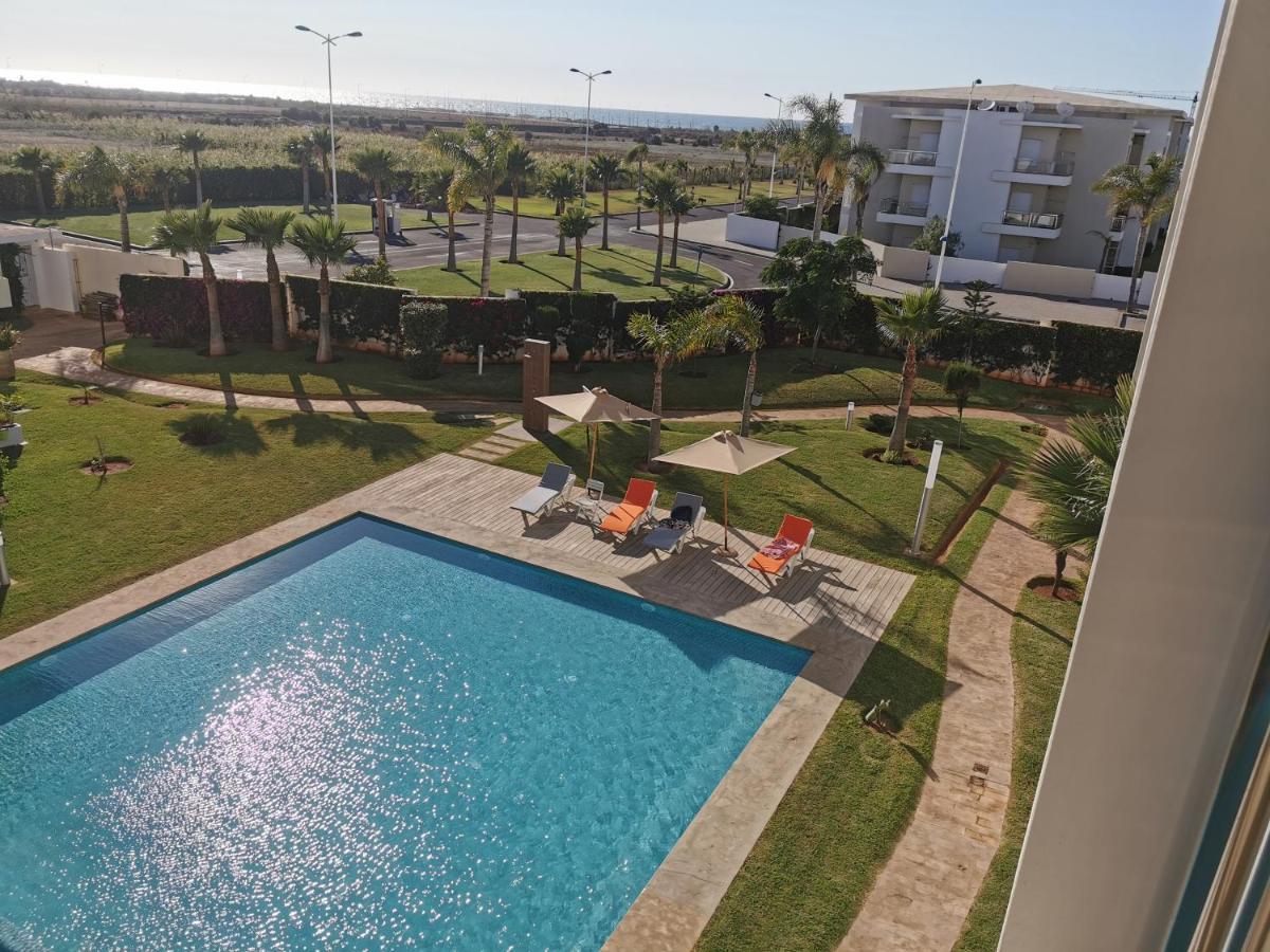 Apartamento Casabay Appart Vue Sur Piscine Sidi Rahal  Exterior foto